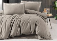 Постельное белье фланель First Choice - Soprano Mink (Turkey), полуторный